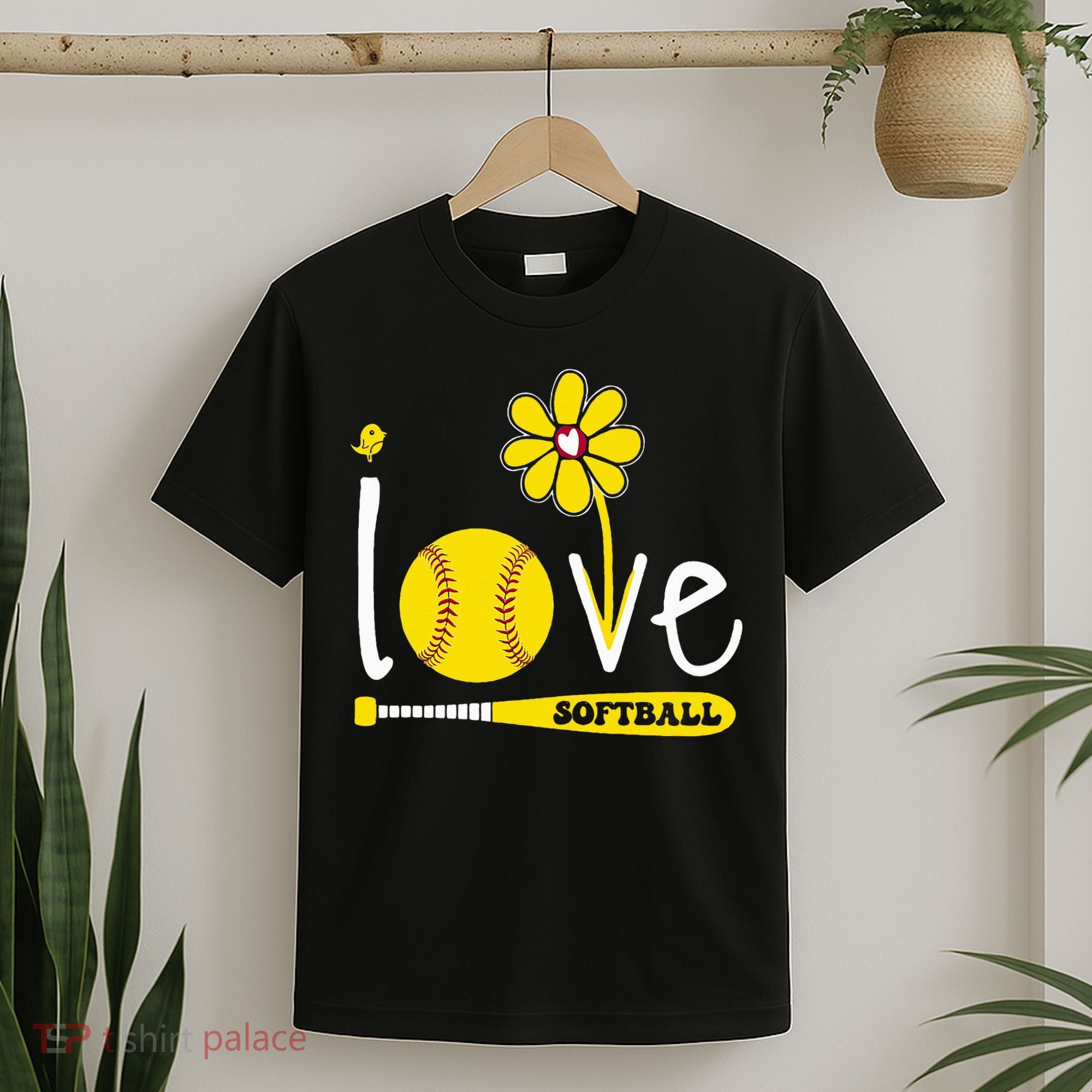 I Love Softball T-Shirt