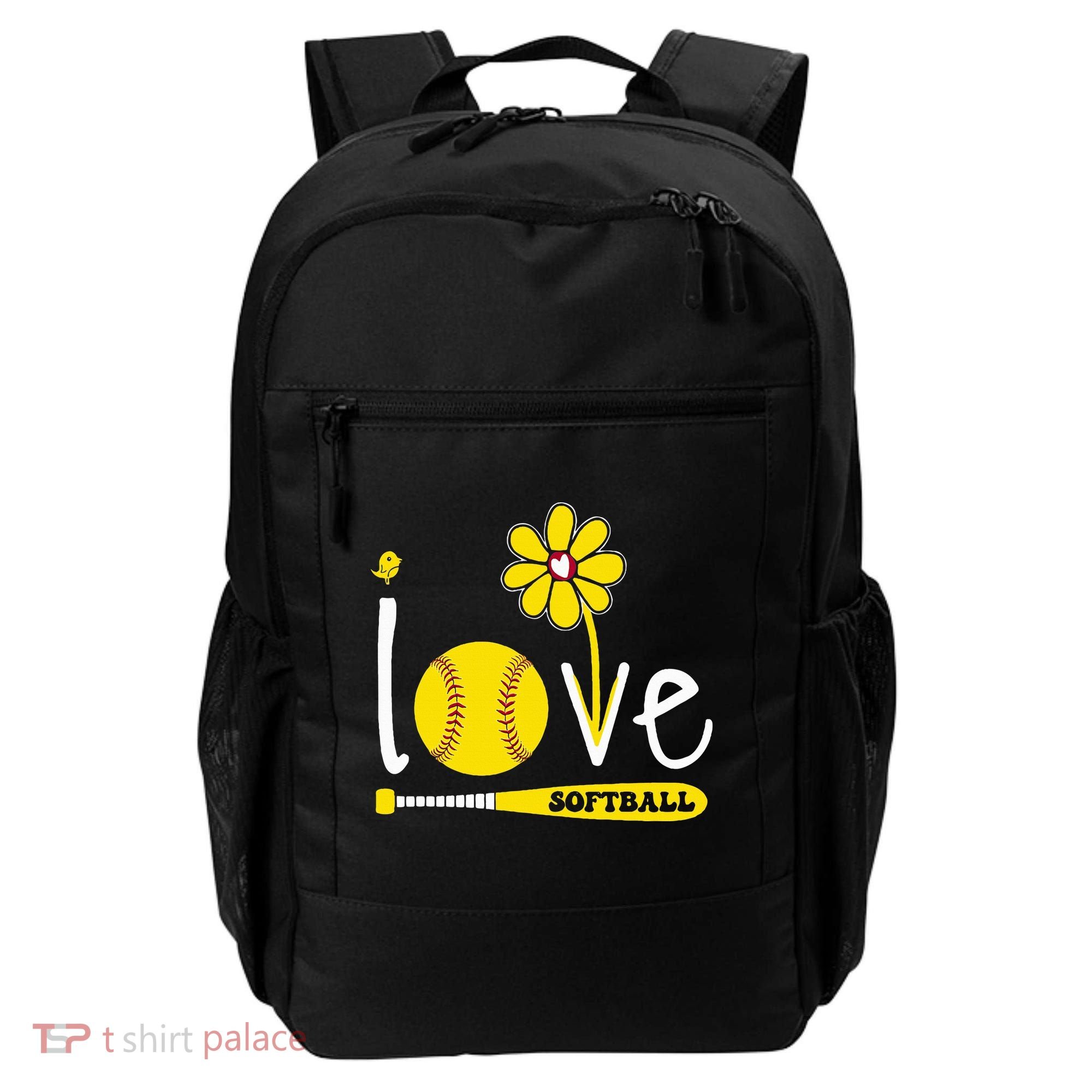 I Love Softball Backpack