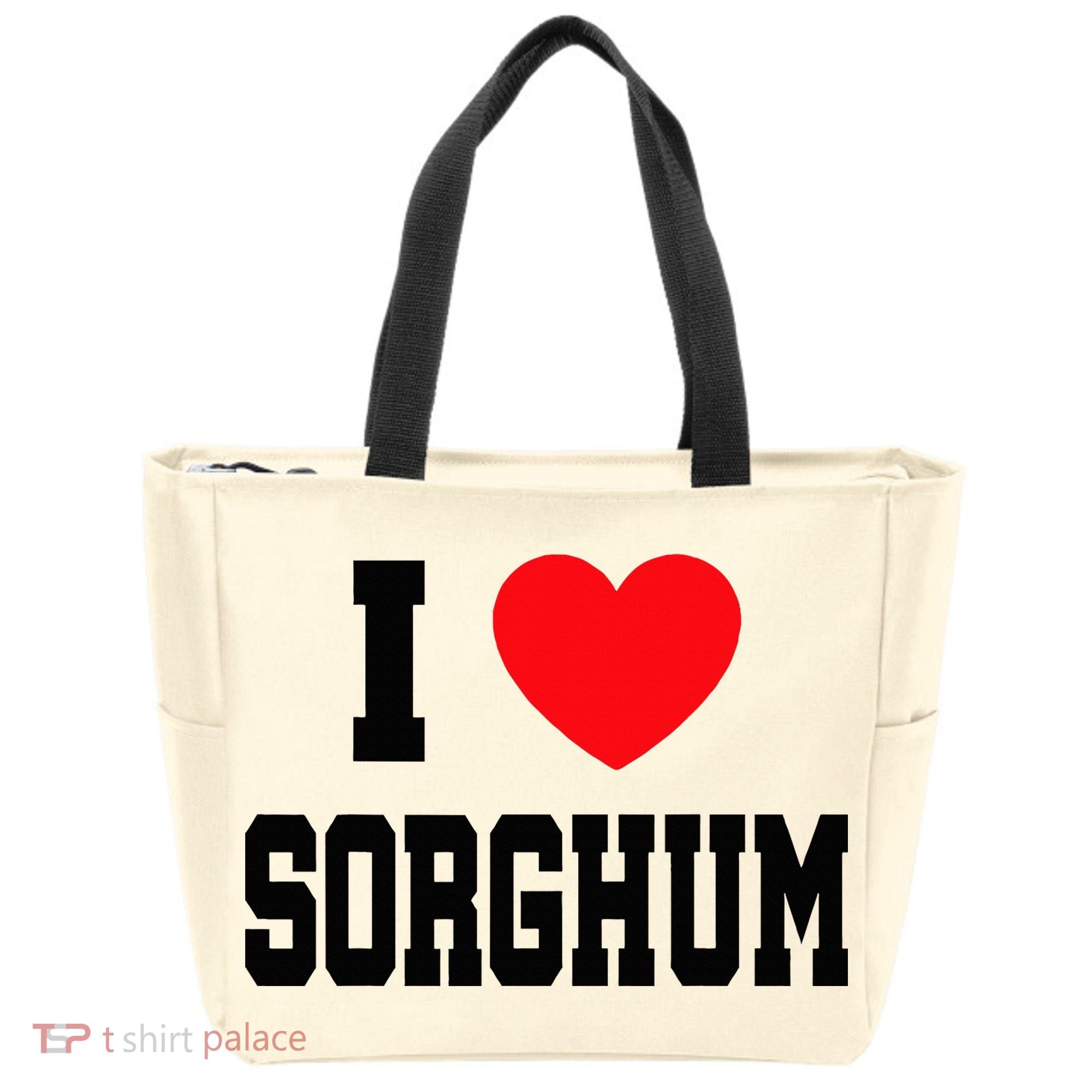I Love Sorghum  Tote Bag
