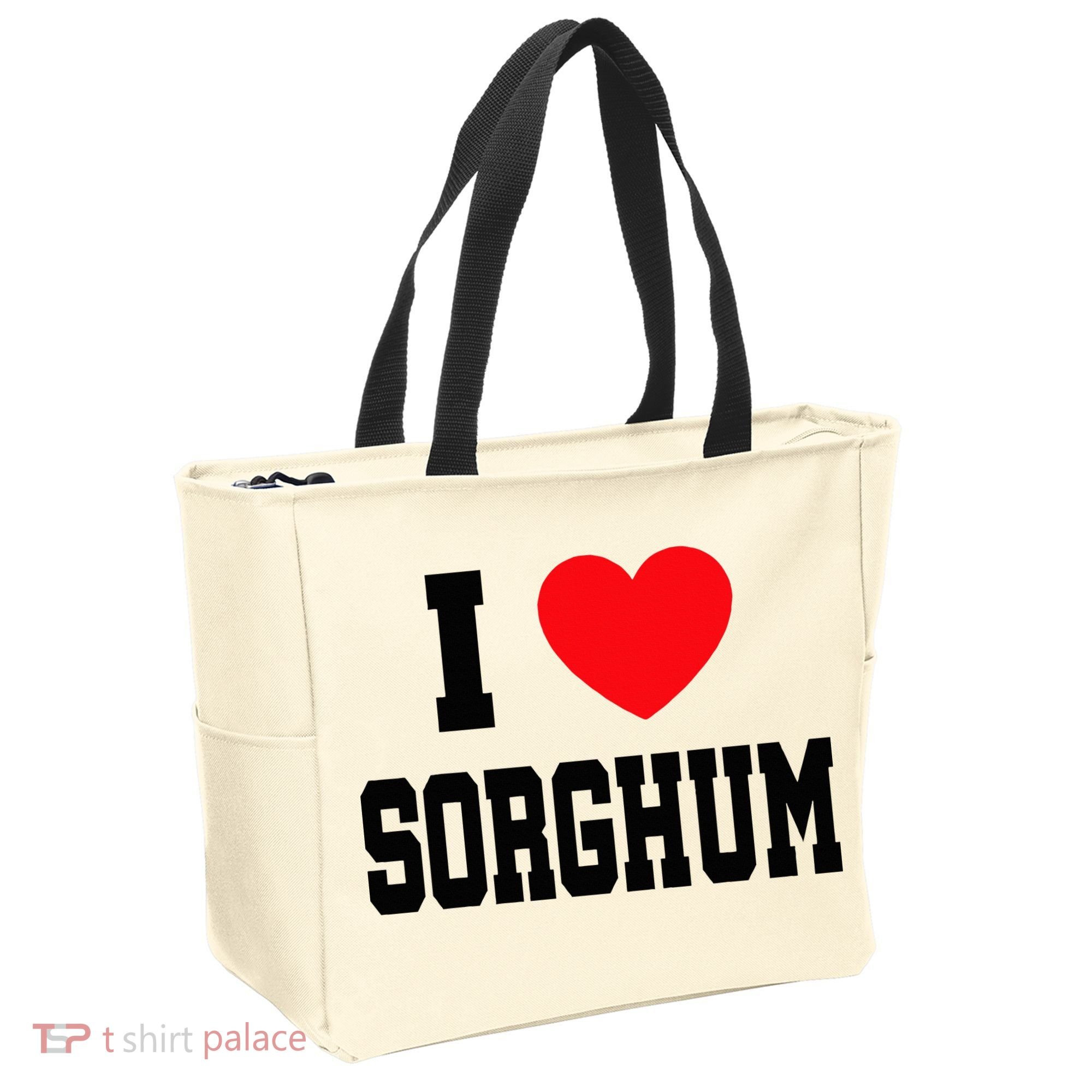 I Love Sorghum  Tote Bag