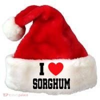 I Love Sorghum  Santa Hat thumb 0