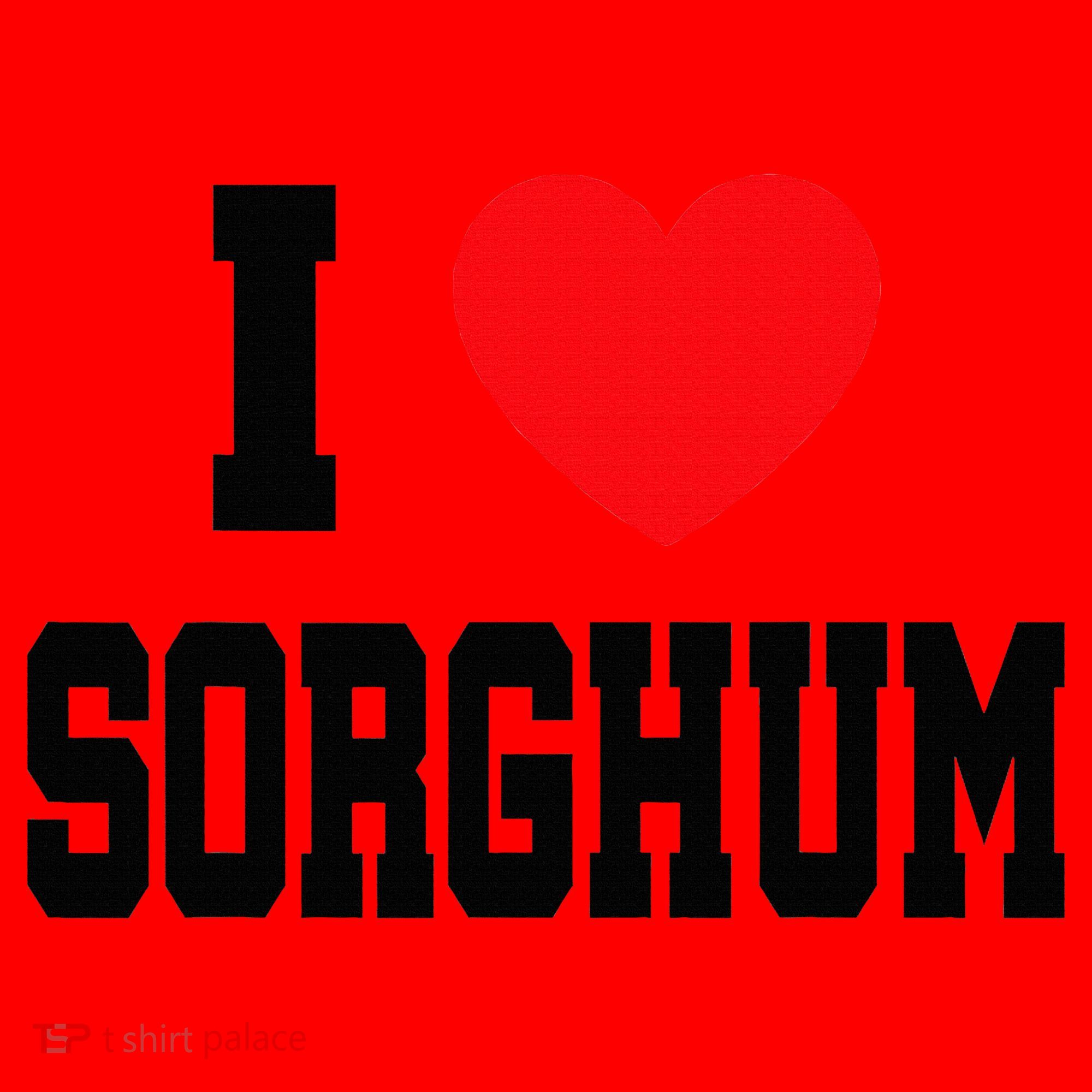 I Love Sorghum  Santa Hat