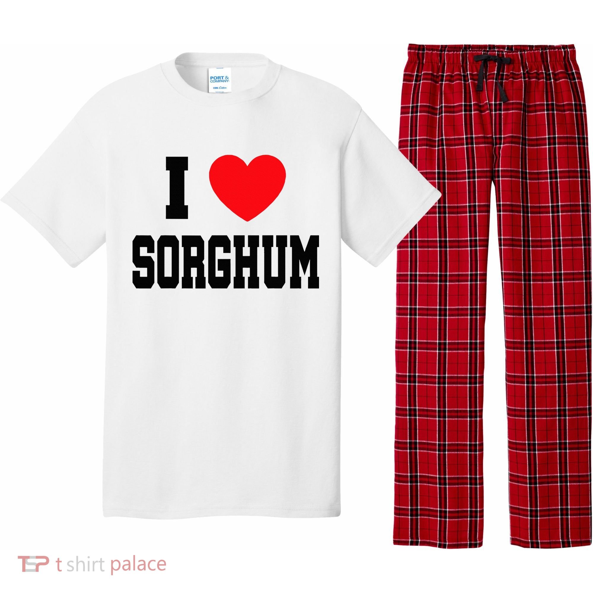 I Love Sorghum  Pajama Set