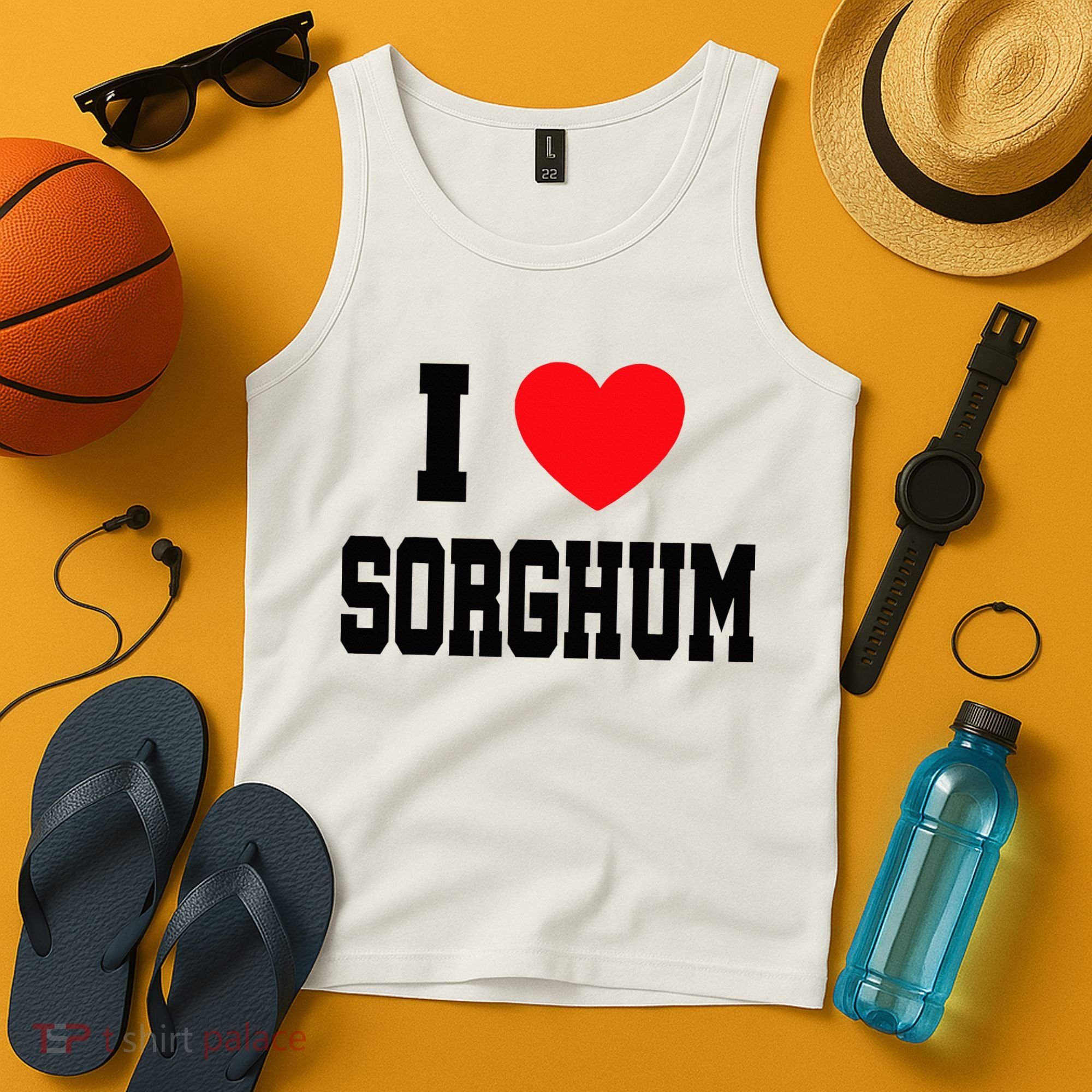I Love Sorghum  Tank Top
