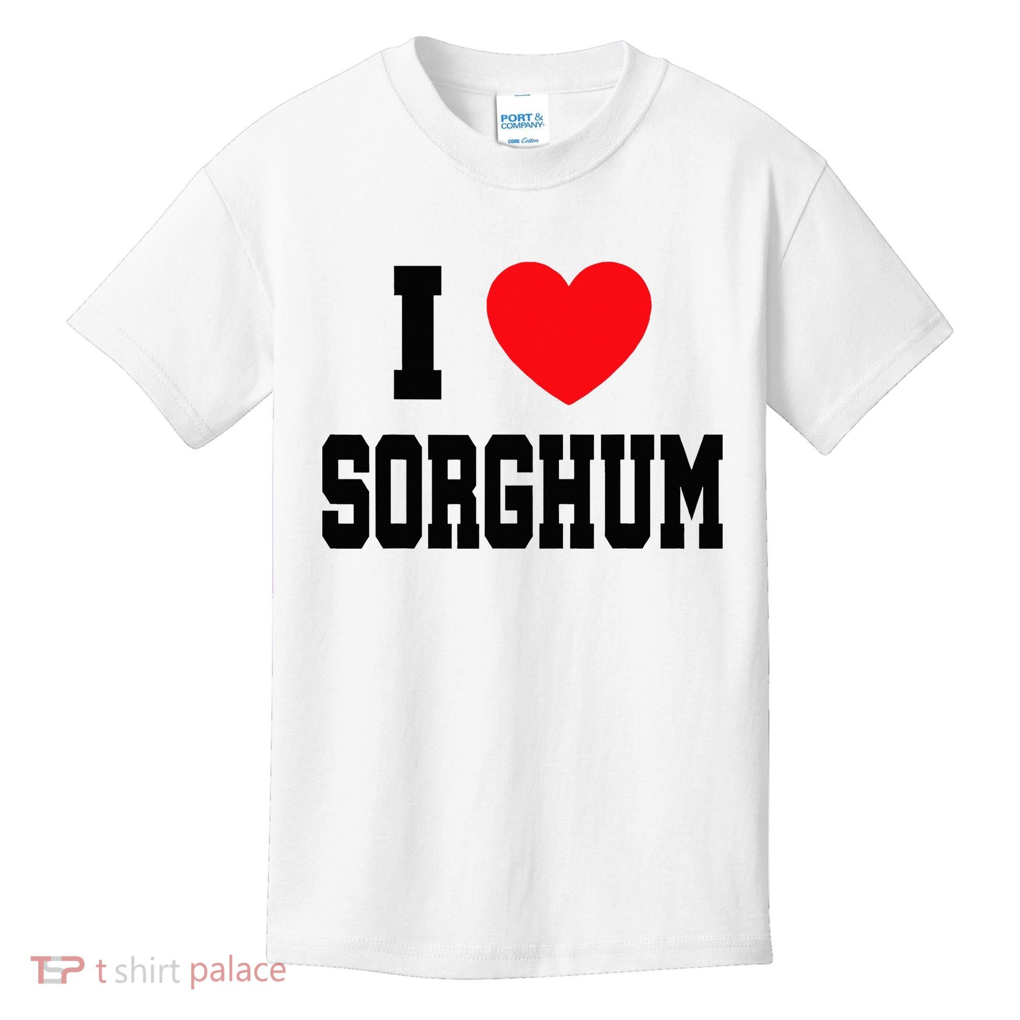 I Love Sorghum  Kids T-Shirt