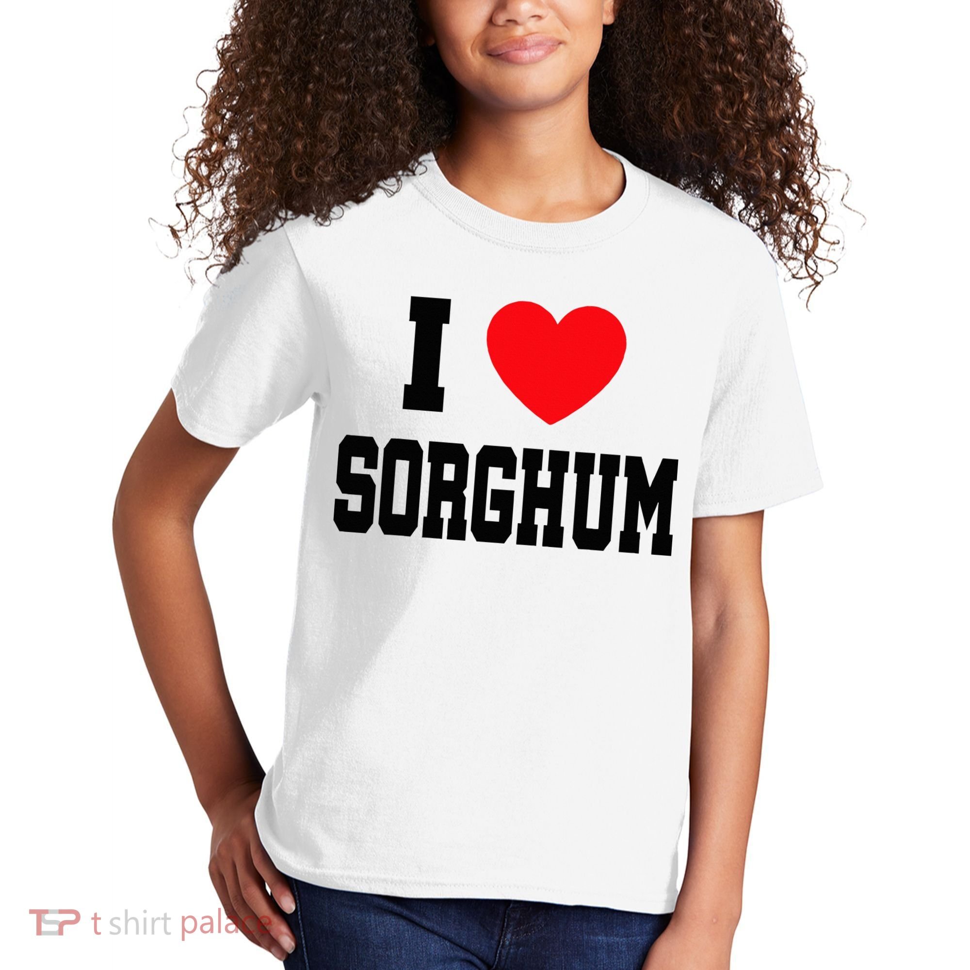 I Love Sorghum  Kids T-Shirt