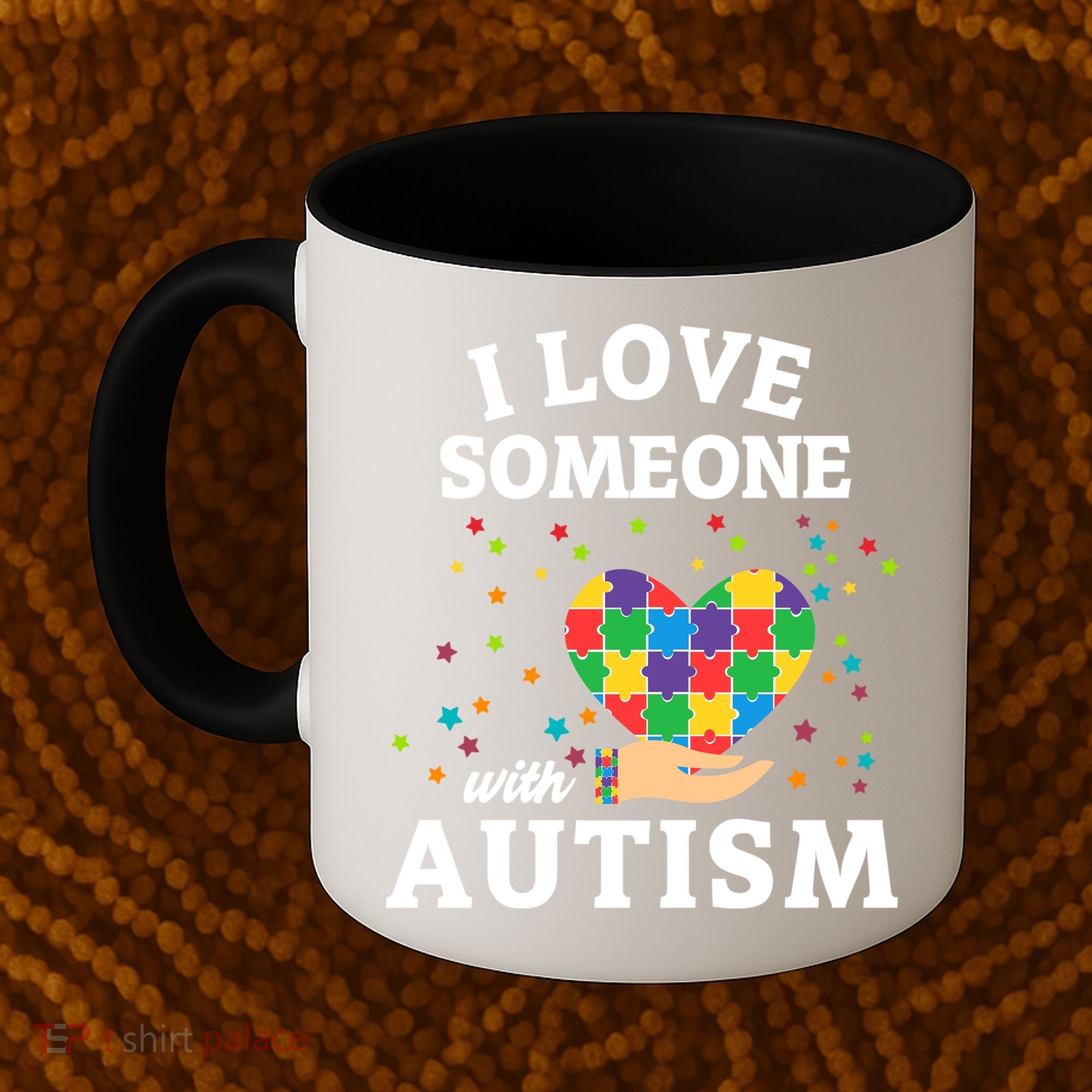 I Love Someone With Autism Gift Coffee Mug