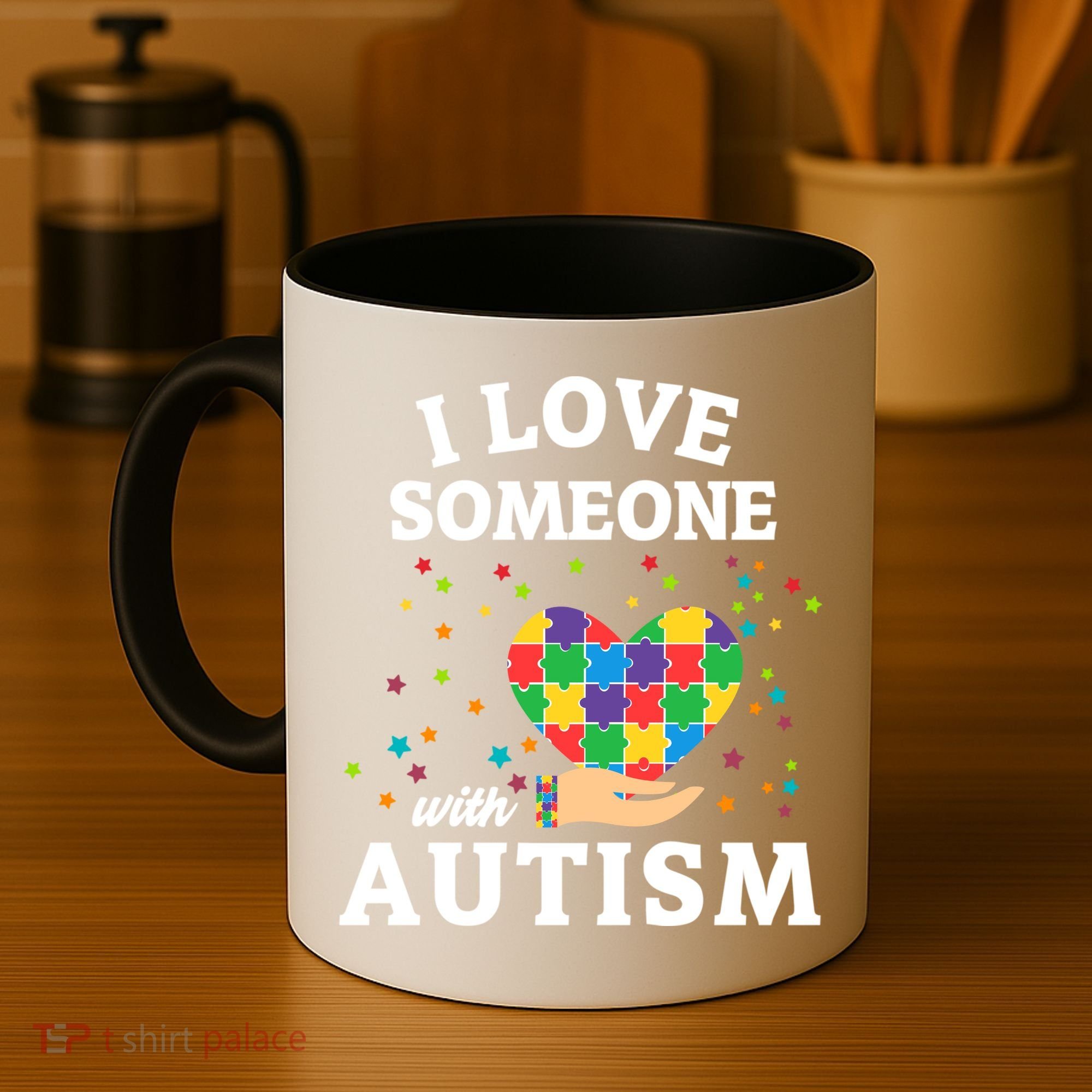 I Love Someone With Autism Gift Coffee Mug