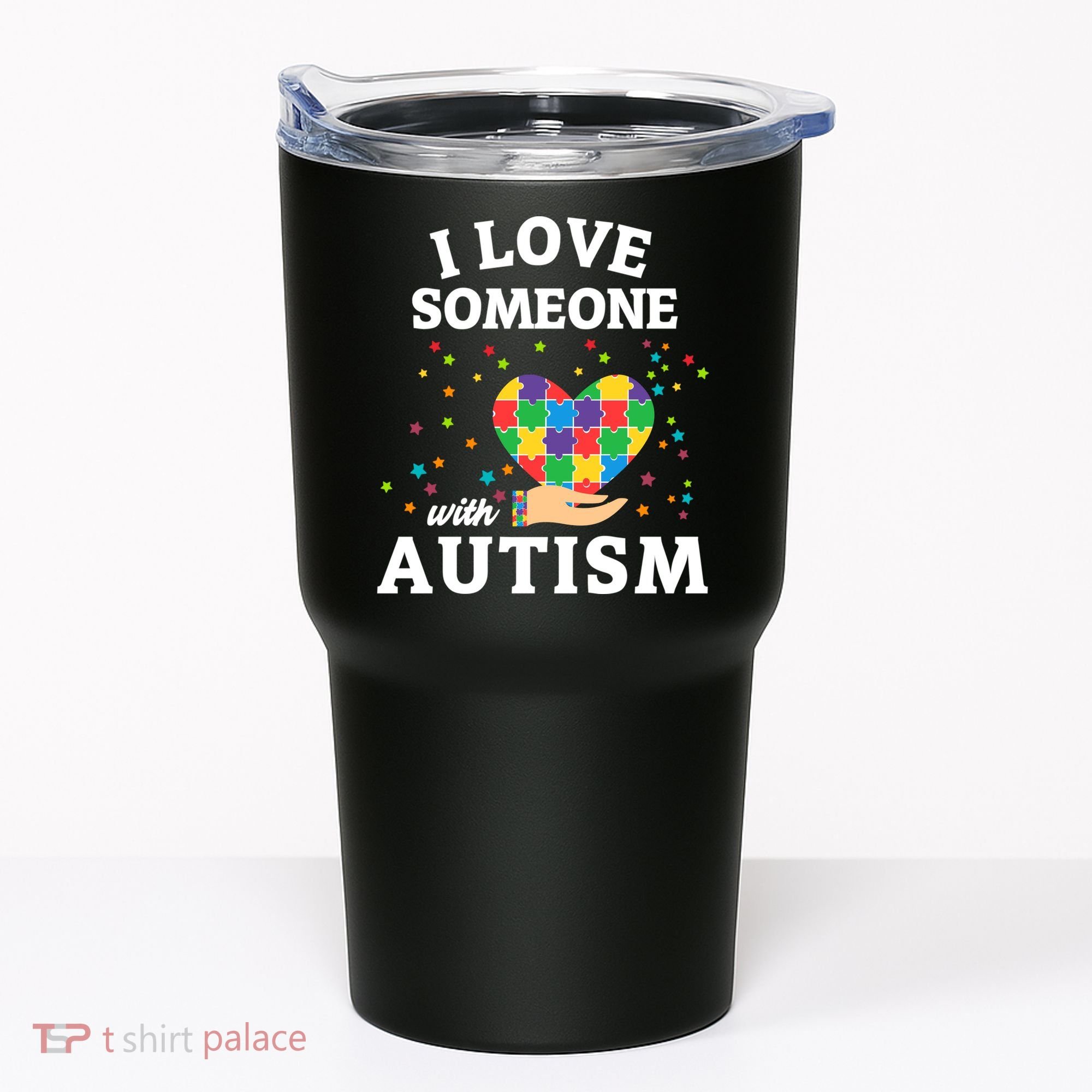 I Love Someone With Autism Gift Tumbler