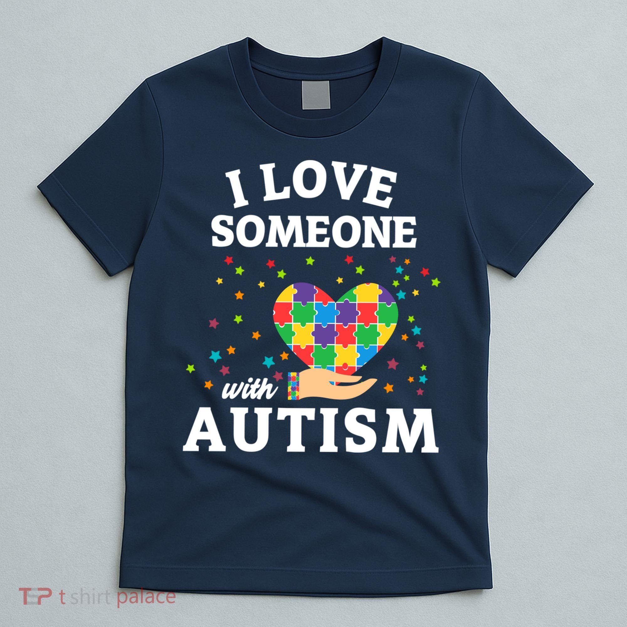 I Love Someone With Autism Gift T-Shirt