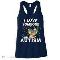 I Love Someone With Autism Gift Women's Tank Top thumb 0