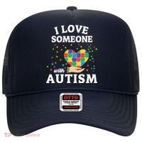 I Love Someone With Autism Gift Hat thumb 0