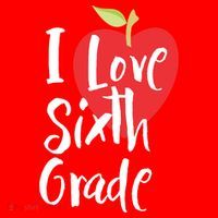 I Love Sixth Grade Back To School 6Th Grade Teacher Student Gift Santa Hat thumb 1