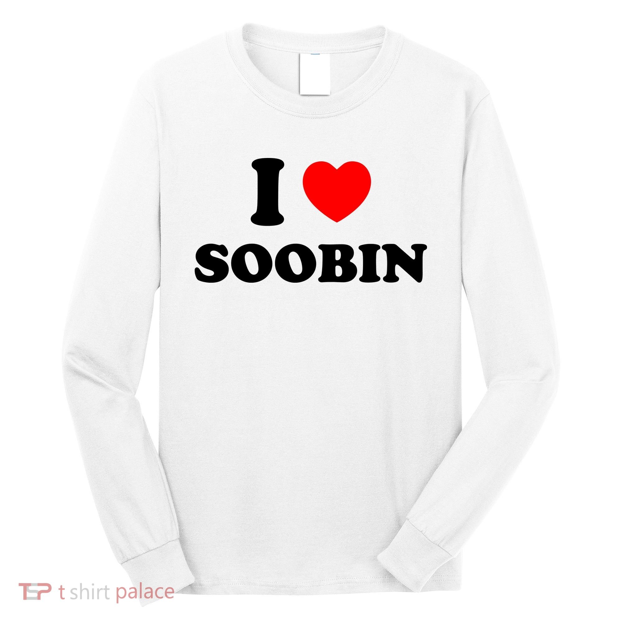 I Love Soobin Long Sleeve Shirt