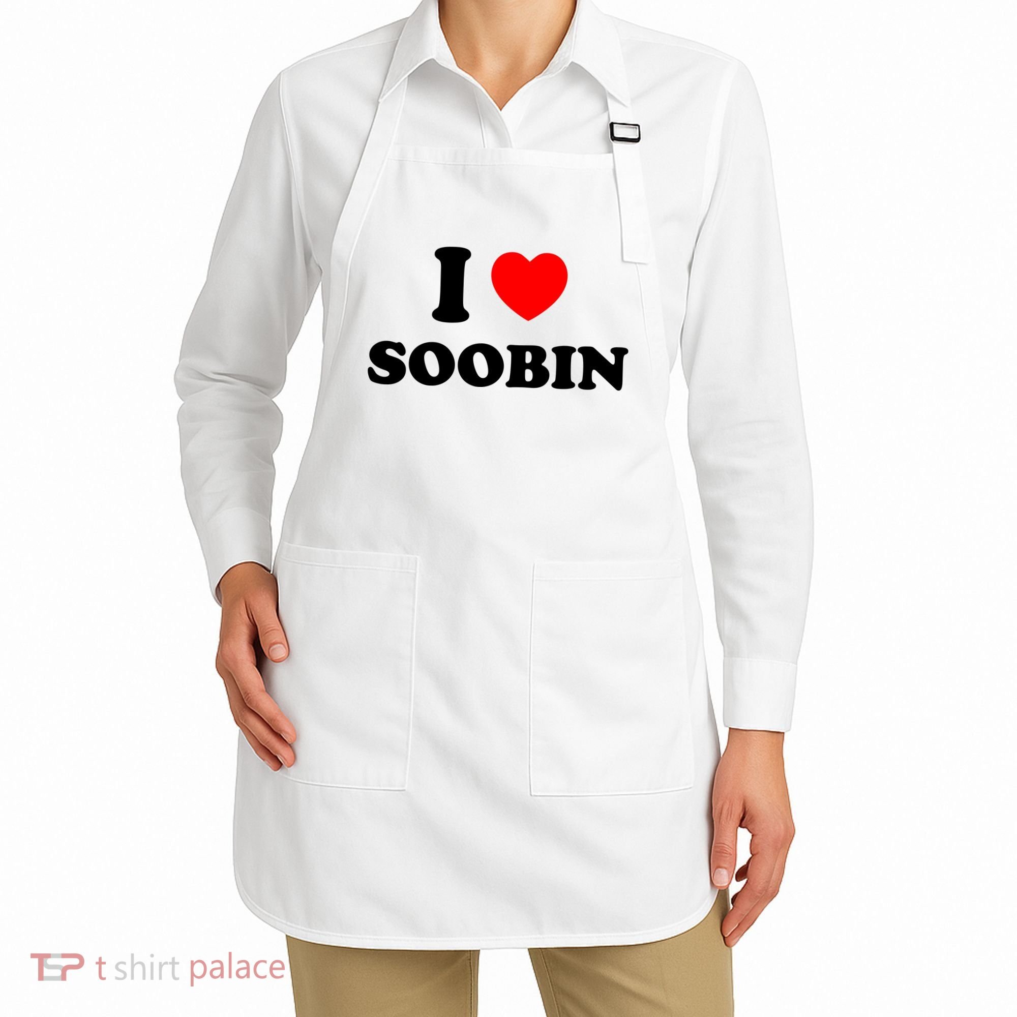 I Love Soobin Apron