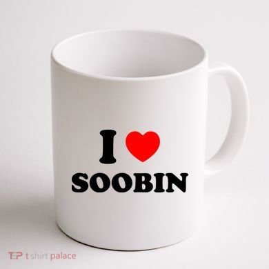 I Love Soobin Coffee Mug back