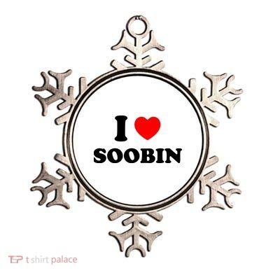 I Love Soobin Ornament