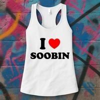 I Love Soobin Women's Tank Top thumb 3