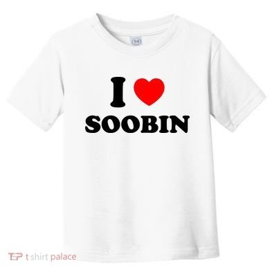 I Love Soobin Toddler T-Shirt