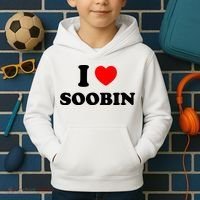 I Love Soobin Kids Hoodie thumb 2