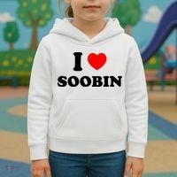 I Love Soobin Kids Hoodie thumb 3