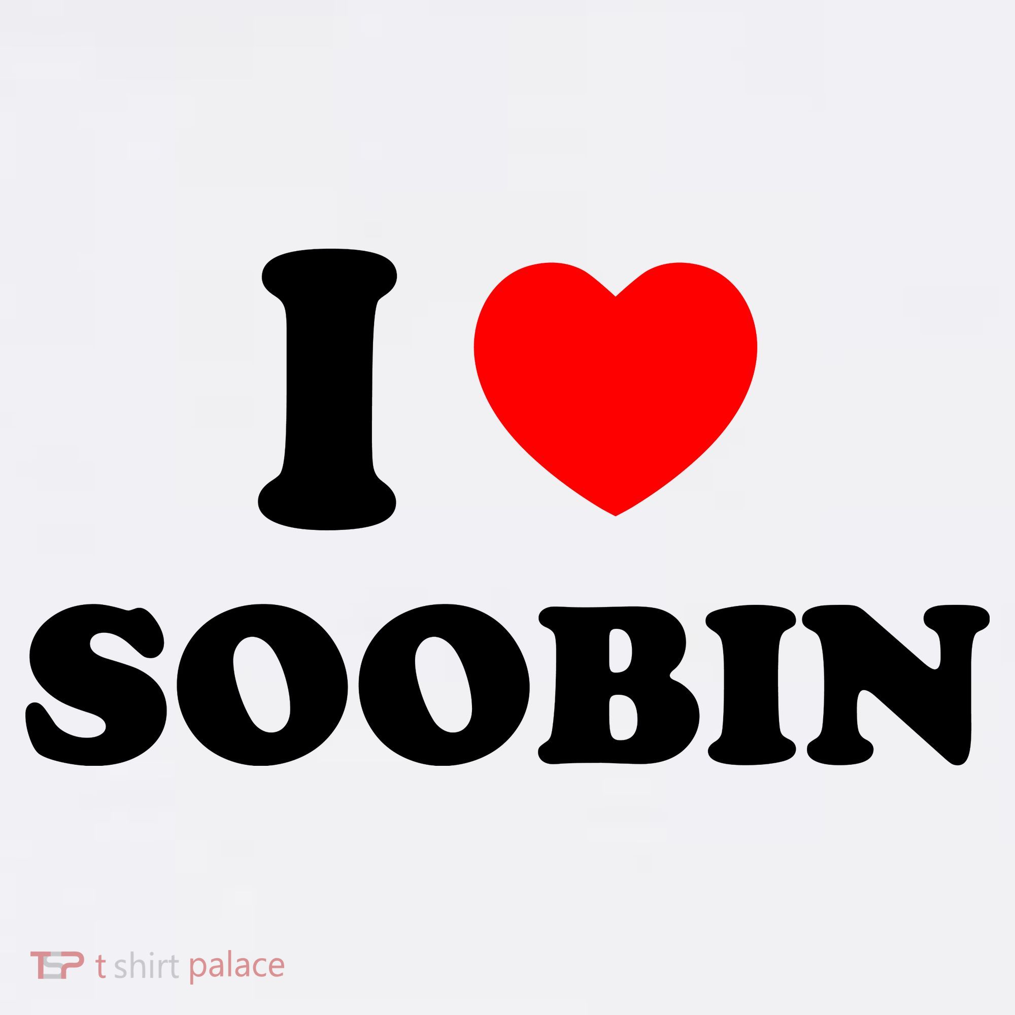 I Love Soobin Kids Hoodie