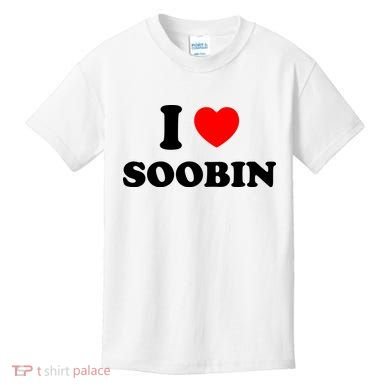 I Love Soobin Kids T-Shirt