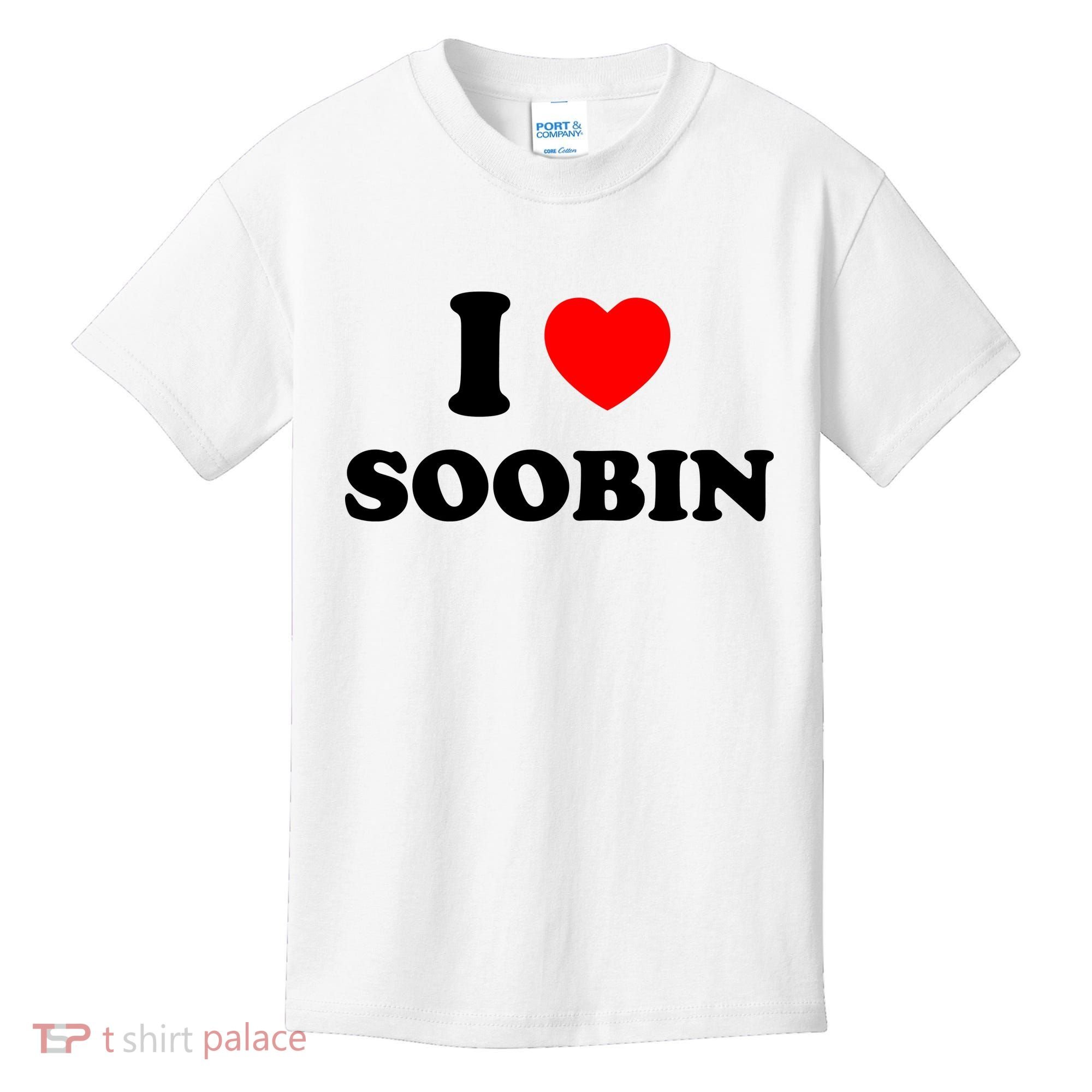 I Love Soobin Kids T-Shirt