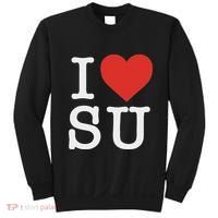 I Love Su Sweatshirt thumb 0