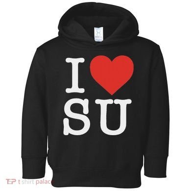 I Love Su Toddler Hoodie
