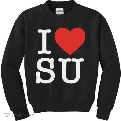 I Love Su Kids Sweatshirt