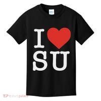 I Love Su Kids T-Shirt thumb 0