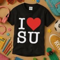 I Love Su Kids T-Shirt thumb 3