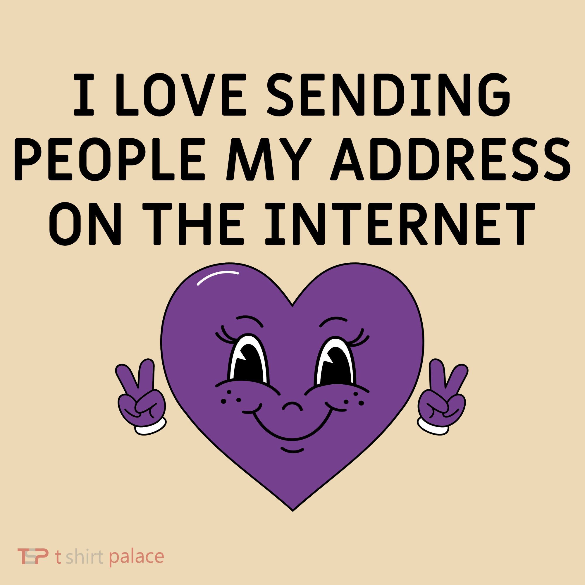 I love sending people my address on the internet Tote Bag