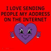 I love sending people my address on the internet Santa Hat thumb 1