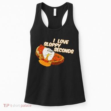 I Love Sloppy Seconds Breakfast Meme Women's Tank Top