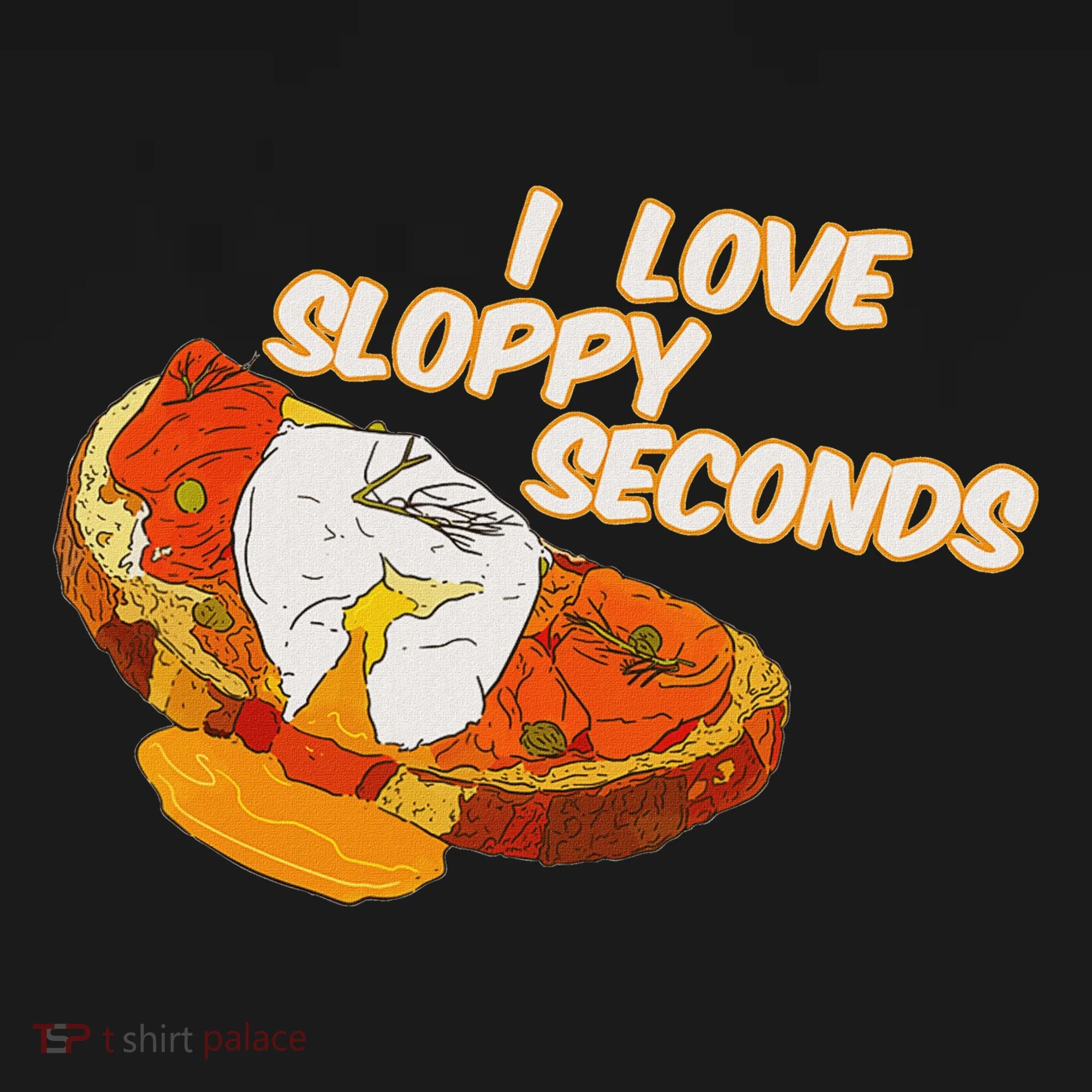 I Love Sloppy Seconds Breakfast Meme Tank Top
