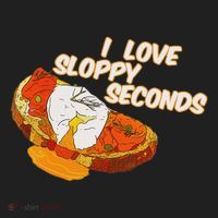 I Love Sloppy Seconds Breakfast Meme Golf Towel thumb 3