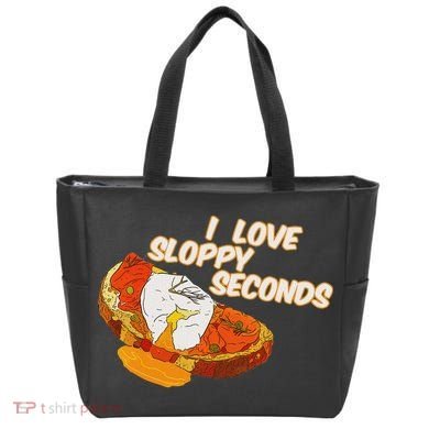 I Love Sloppy Seconds Breakfast Meme Tote Bag