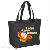 I Love Sloppy Seconds Breakfast Meme Tote Bag thumb 2