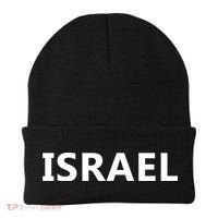 Israel Love Stand With Israel Beanie thumb 0