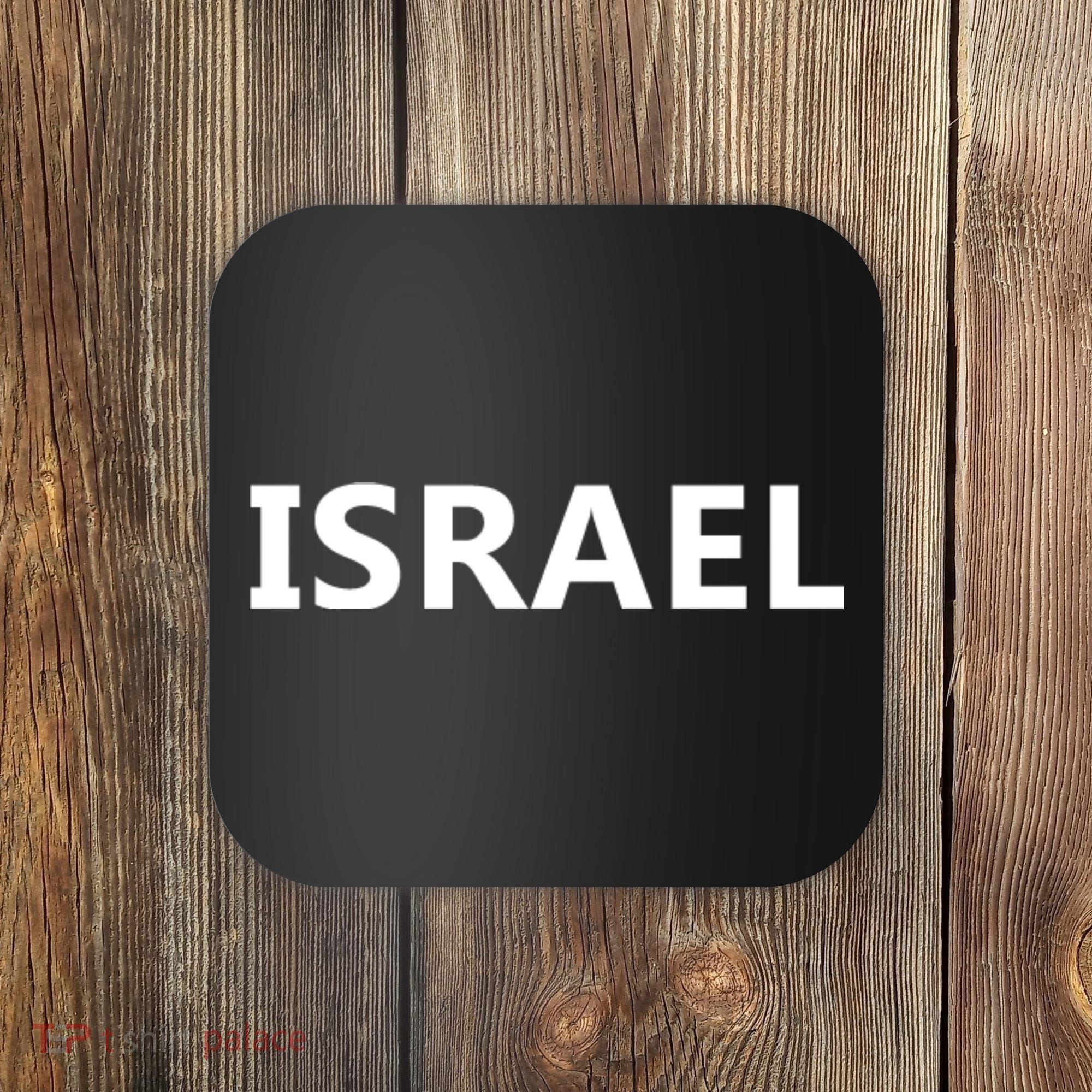 Israel Love Stand With Israel Coaster