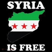 I Love Syria Is Free Syrian Map New Syrian Flag Coffee Mug thumb 5