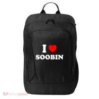 I Love Soobin City Backpack thumb 0