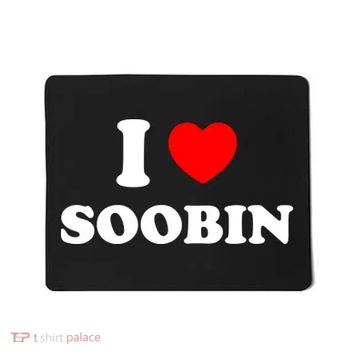 I Love Soobin Mousepad
