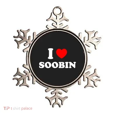 I Love Soobin Ornament