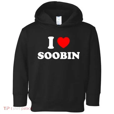 I Love Soobin Toddler Hoodie