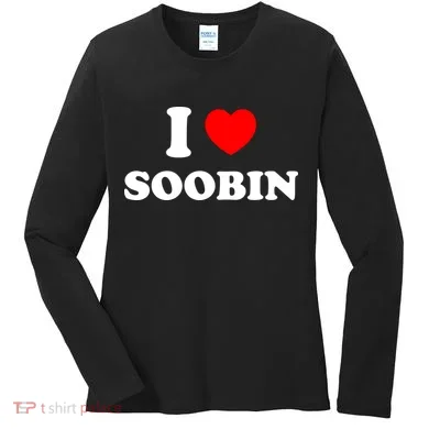 I Love Soobin Women's Long Sleeve Shirt