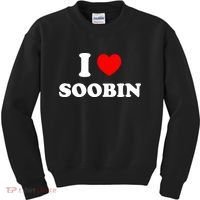 I Love Soobin Kids Sweatshirt thumb 0