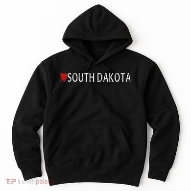 I Love South Dakota Hoodie